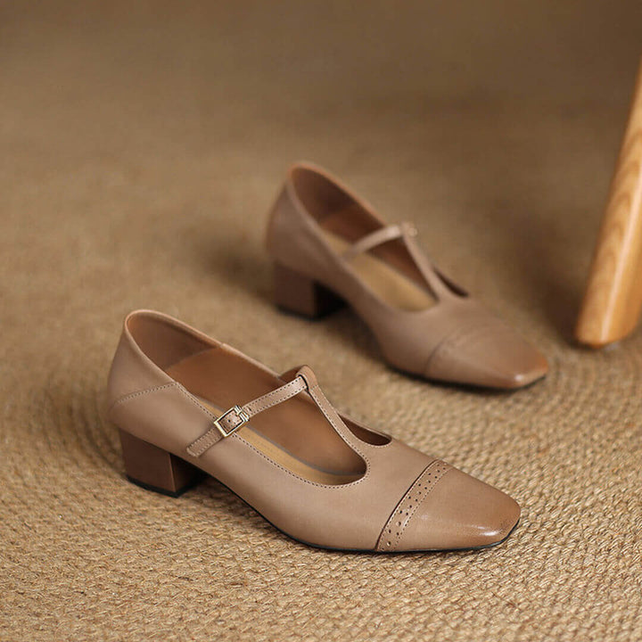 Marien Sleek Leather Flats
