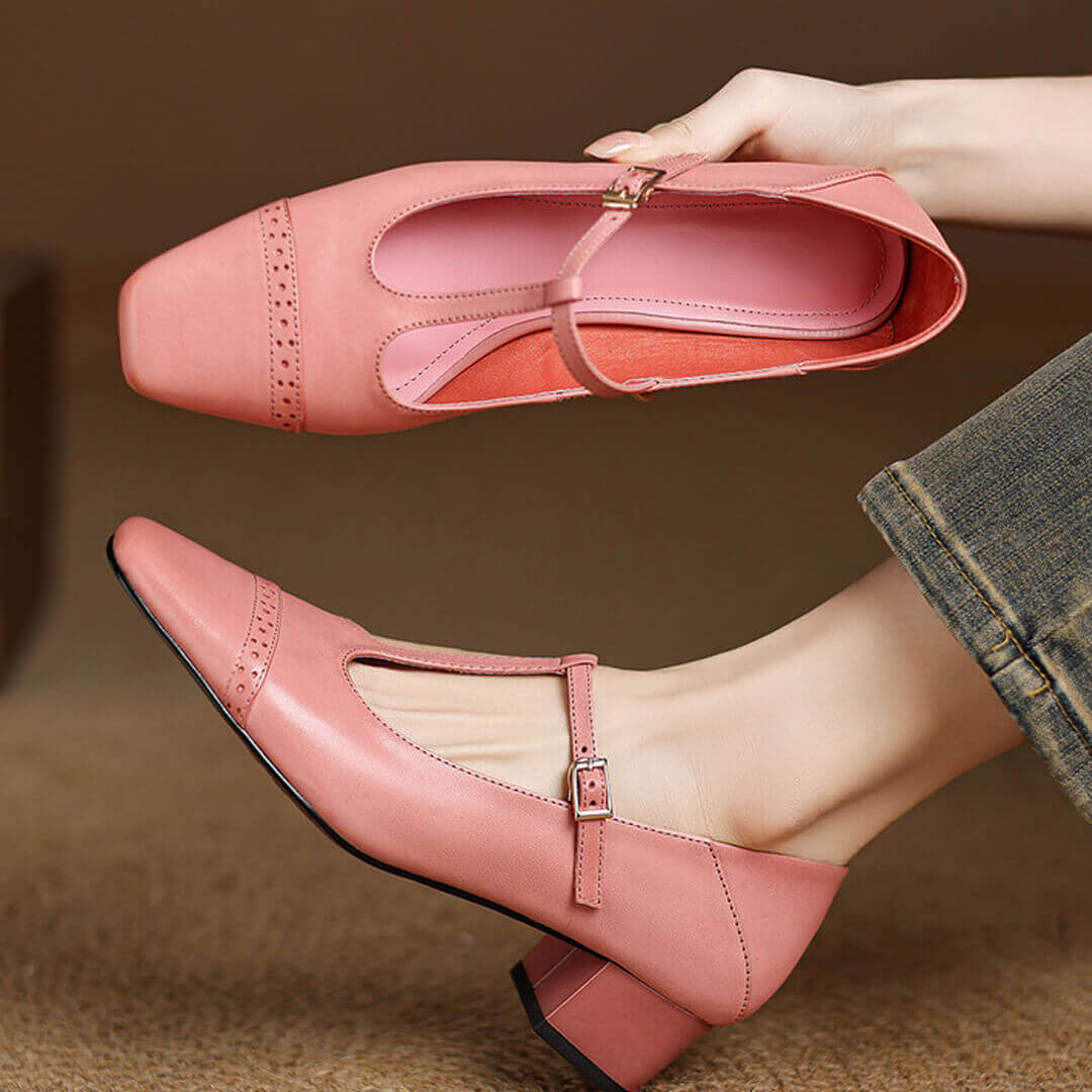 Marien Sleek Leather Flats
