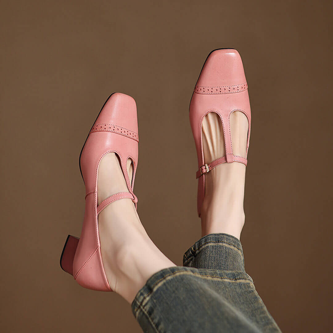 Marien Sleek Leather Flats