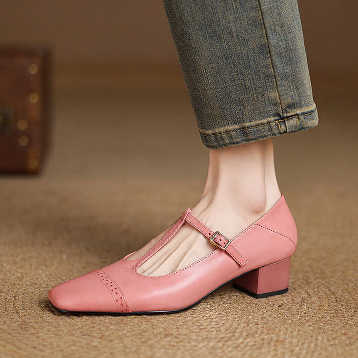 Marien Sleek Leather Flats