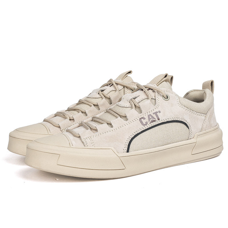 UrbanEdge Rugged Leather Sneakers